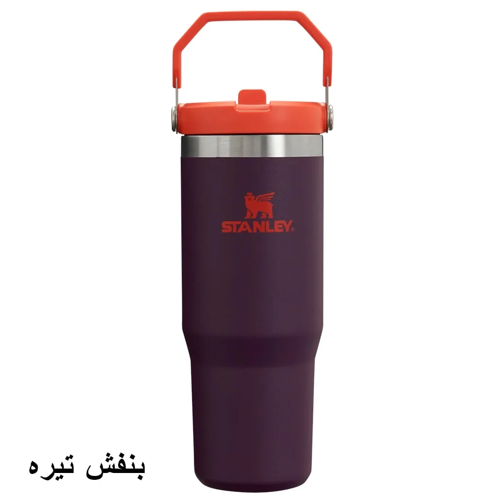 تراول ماگ استنلی مدل Iceflow Flip Straw Tumbler گنجایش 0.89 لیتر