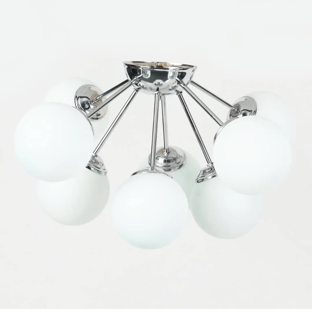لوستر 8 شعله مدل مولکولی کد M121/8