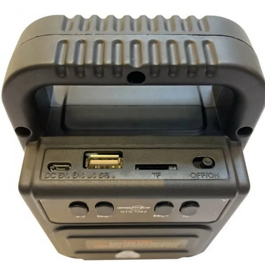اسپیکر بلوتوثی قابل حمل مدل gts-1363