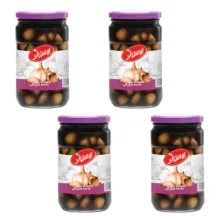 ترشی سیرگل بیدستان  670 گرم کد 04 بسته چهار عددی