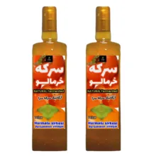 سرکه خرمالو خمری سرکه سرا – 1 لیتر بسته 2 عددی