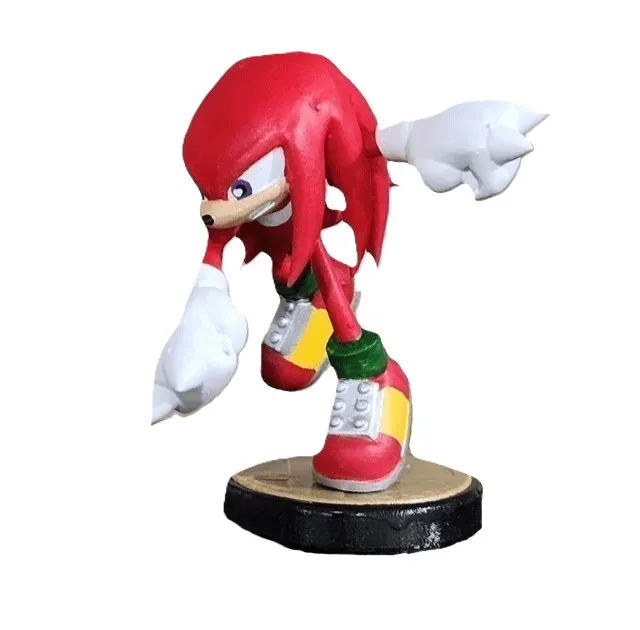 فیگور طرح سونیک مدل Nova Art Knuckles ارتفاع 15 سانتی‌متر