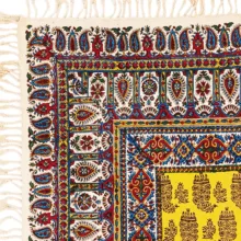 رومیزی قلمکار مدل ترنج 2