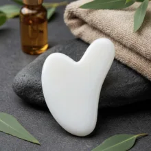 ماساژور دستی صورت مدل سنگ گواشا اوپالین