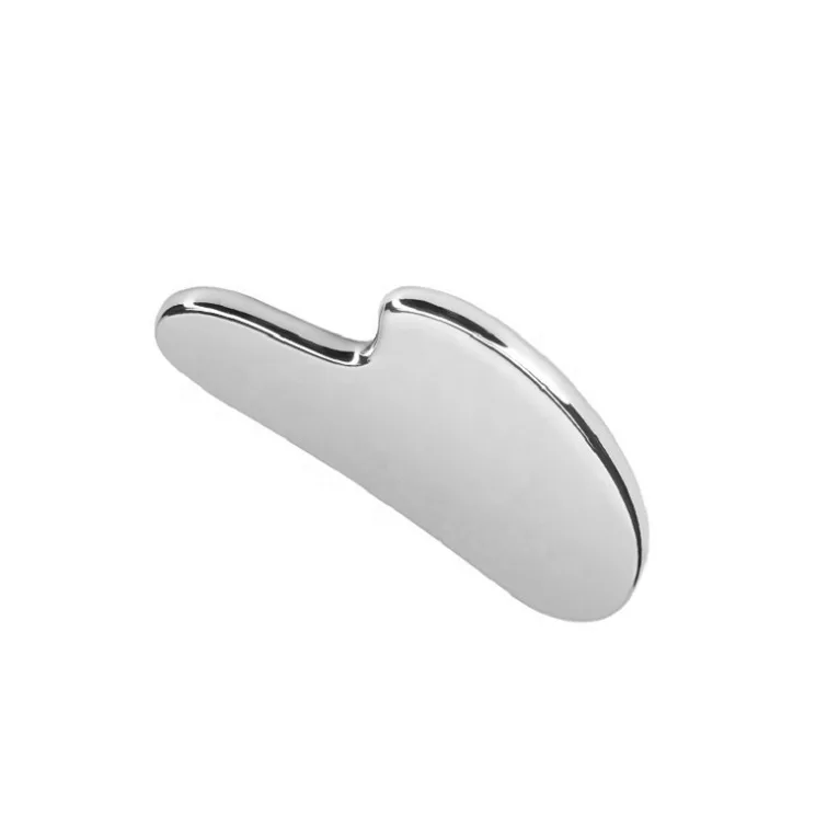 ماساژور دستی صورت تن زیب مدل گواشا استیل کد TNZ304