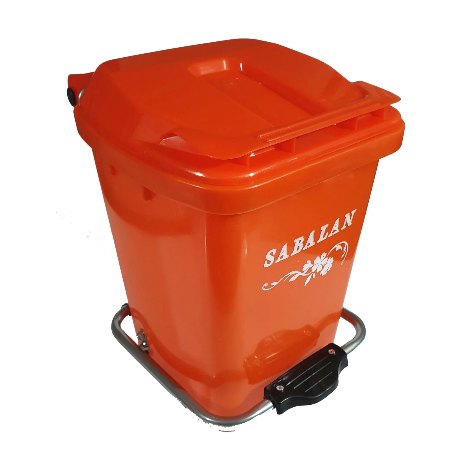 سطل زباله سبلان مدل پدالی کد 12Liter