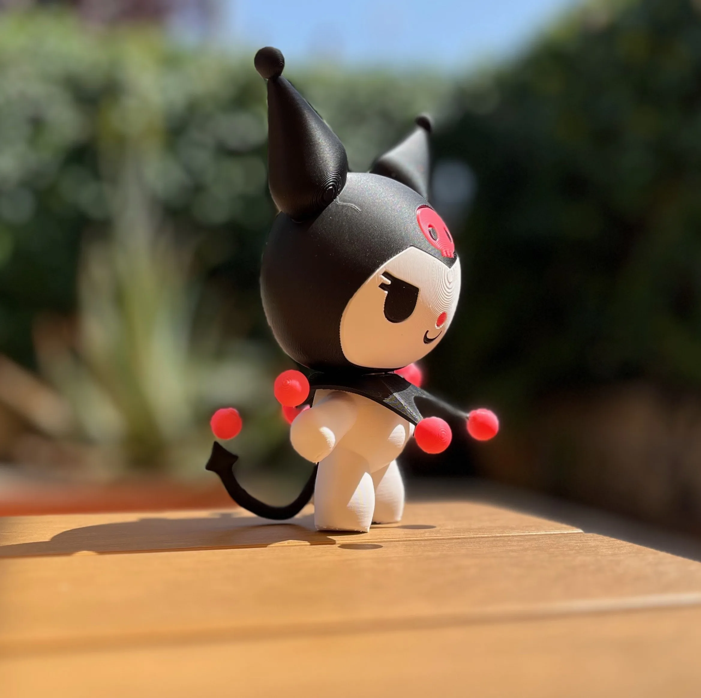 فیگور مدل Kuromi ارتفاع 15 سانتیمتر