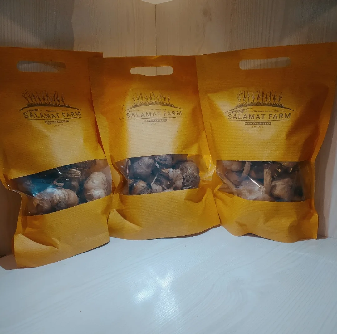سیر سیاه ممتاز سلامت - 1000 گرم بسته دو عددی
