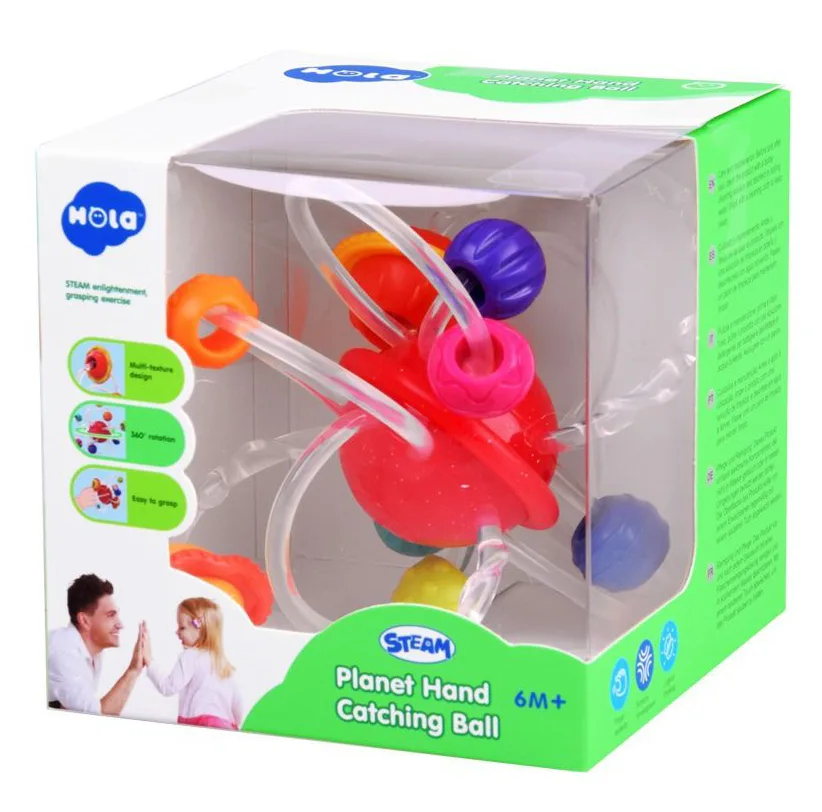 دندان گیر کودک هولا مدل سیاره طرح Planet Hand Catching Ball کد998