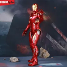 اکشن فیگور طرح مرد آهنی مدل Iron Man Civil War ارتفاع 18 سانتی‌متر