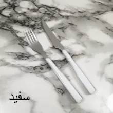 کارد و چنگال میوه خوری 12 پارچه ام جی مدل ROMANTIC