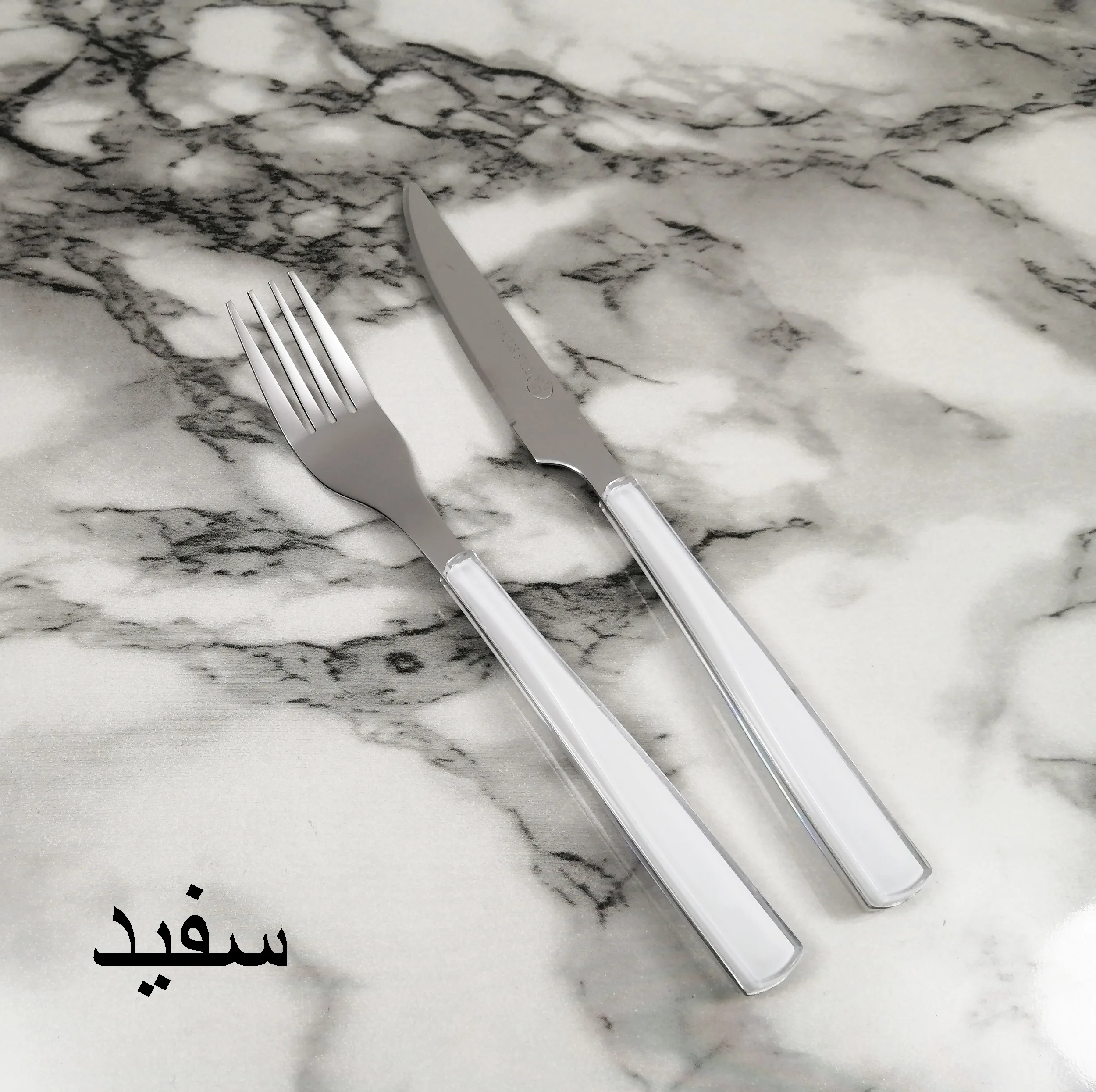 کارد و چنگال میوه خوری 12 پارچه ام جی مدل ROMANTIC