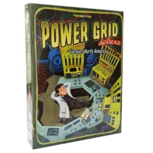 بازی فکری مدل Power Grid Deluxe مناسب سن بالای 14 سال