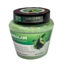 اسکراب شیگلم مدل Avocado مناسب برای انواع پوست حجم 300 میلی لیتر