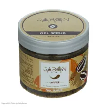 ژل اسکراب لایه بردار پوست ژبن پلاس مدل Coffee وزن 375 گرم