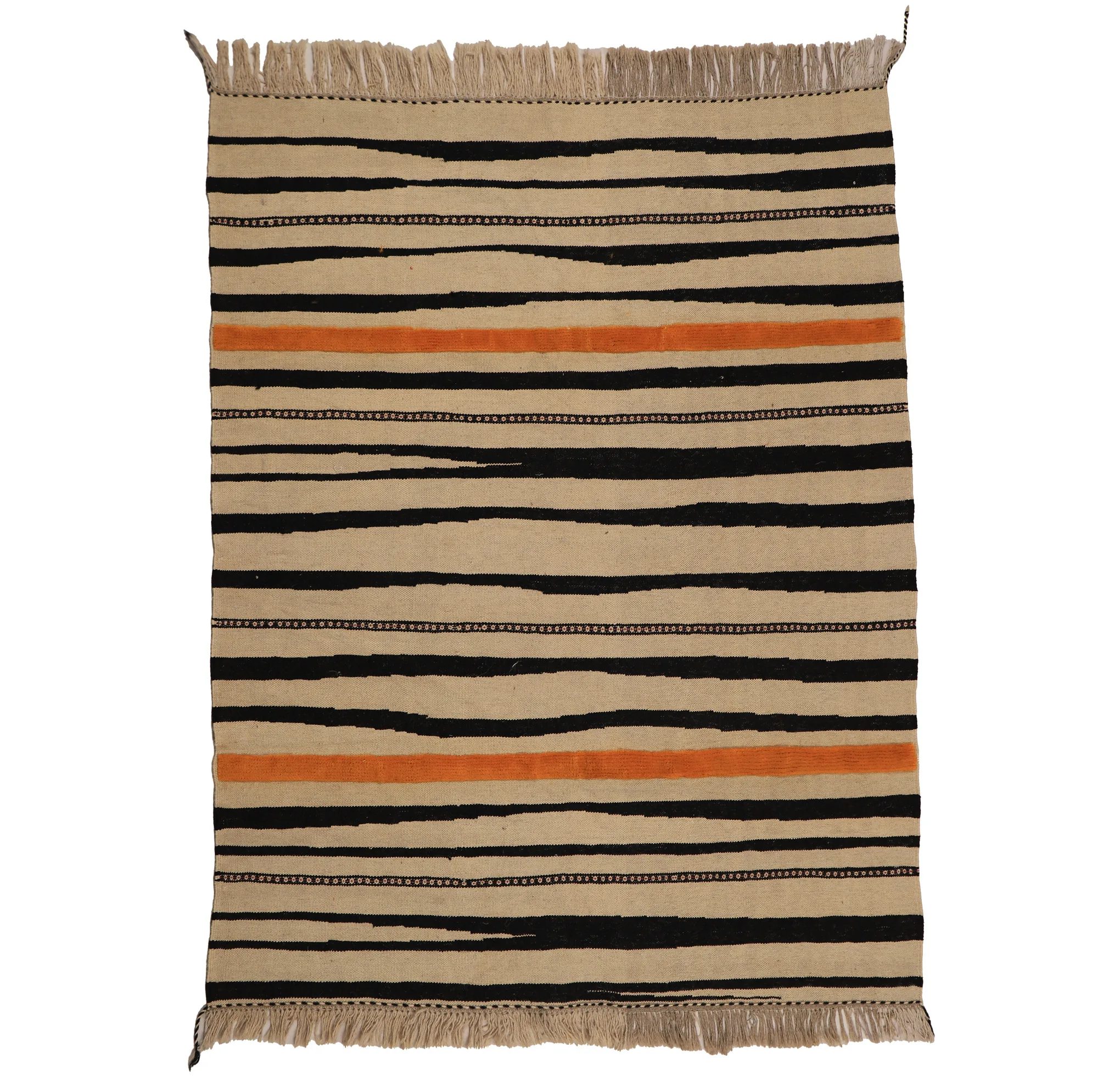 گلیم گبه دستبافت سه متری مدل مدرن کد 4040621