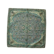 رومیزی ترمه نگین خاتم طرح شاه عباسی یزد کد ya90242101
