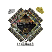 بازی فکری مدل مونوپولی Monopoly طرح ارباب حلقه ها