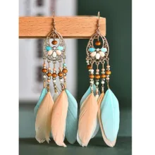 گوشواره آویز زنانه مدل MDSS-CH3965