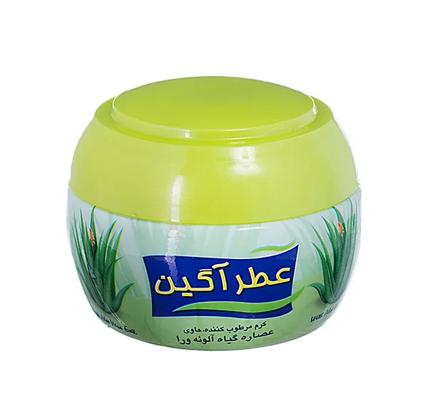 کرم مرطوب کننده عطرآگین مدل آلوئه ورا وزن 150 گرم مجموعه 3 عددی