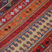 گلیم دستبافت یک متری مدل ورنی کد 4041167