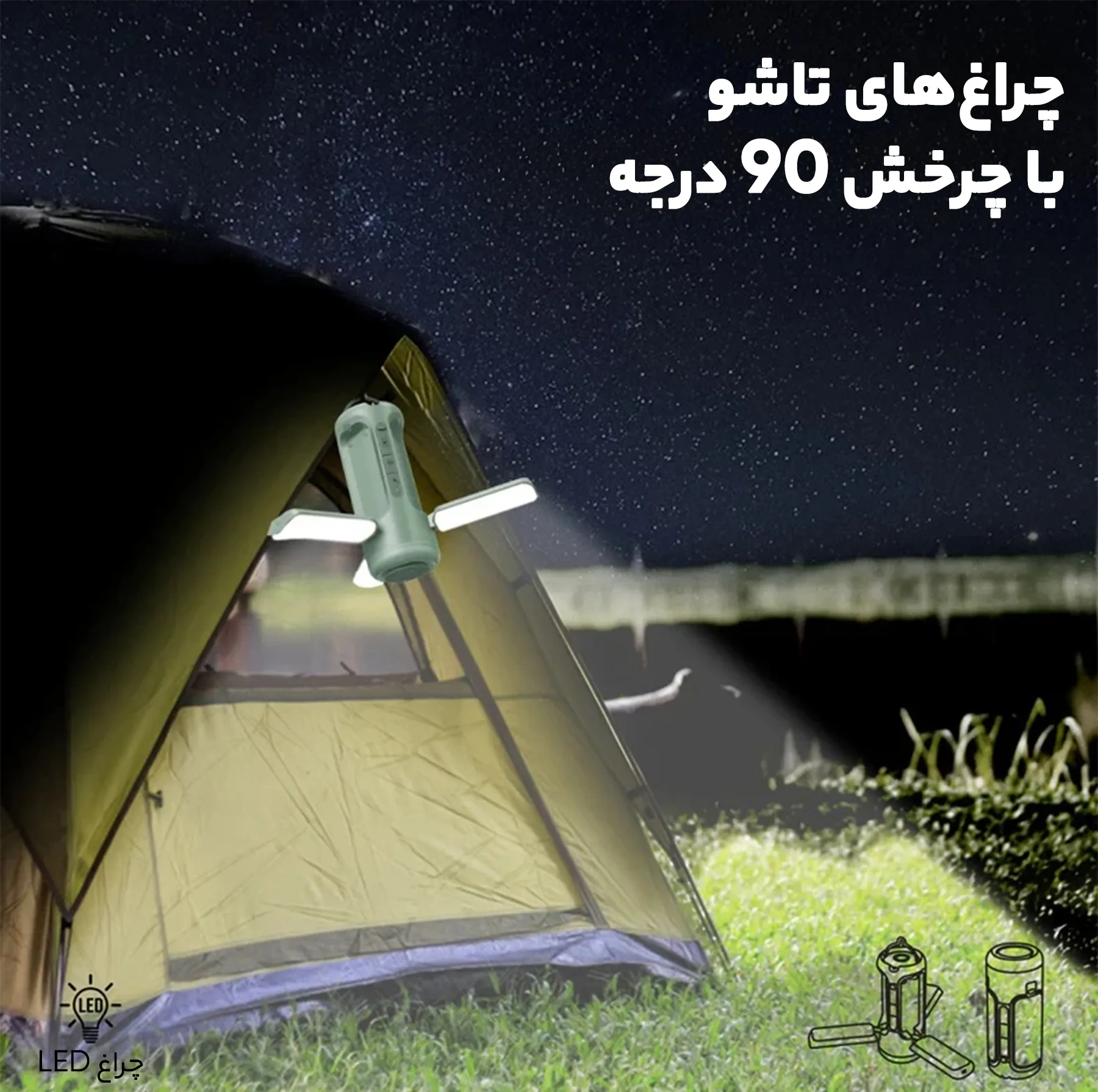 اسپیکر بلوتوثی پرومیت مدل CAMPMATE-4