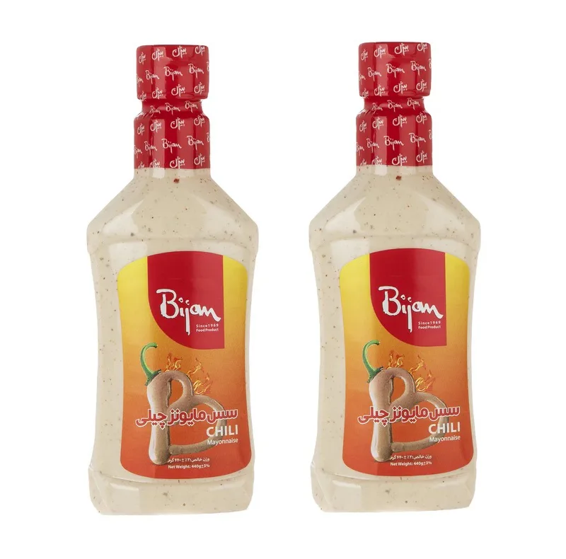 سس مایونز چیلی بیژن - 440 گرم بسته 2 عددی