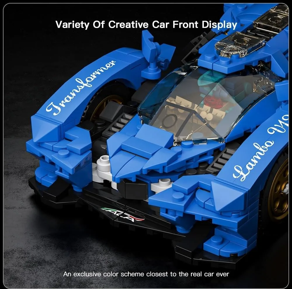 ساختنی 998 تکه مولد کینگ مدل 10061 Lambo transformer