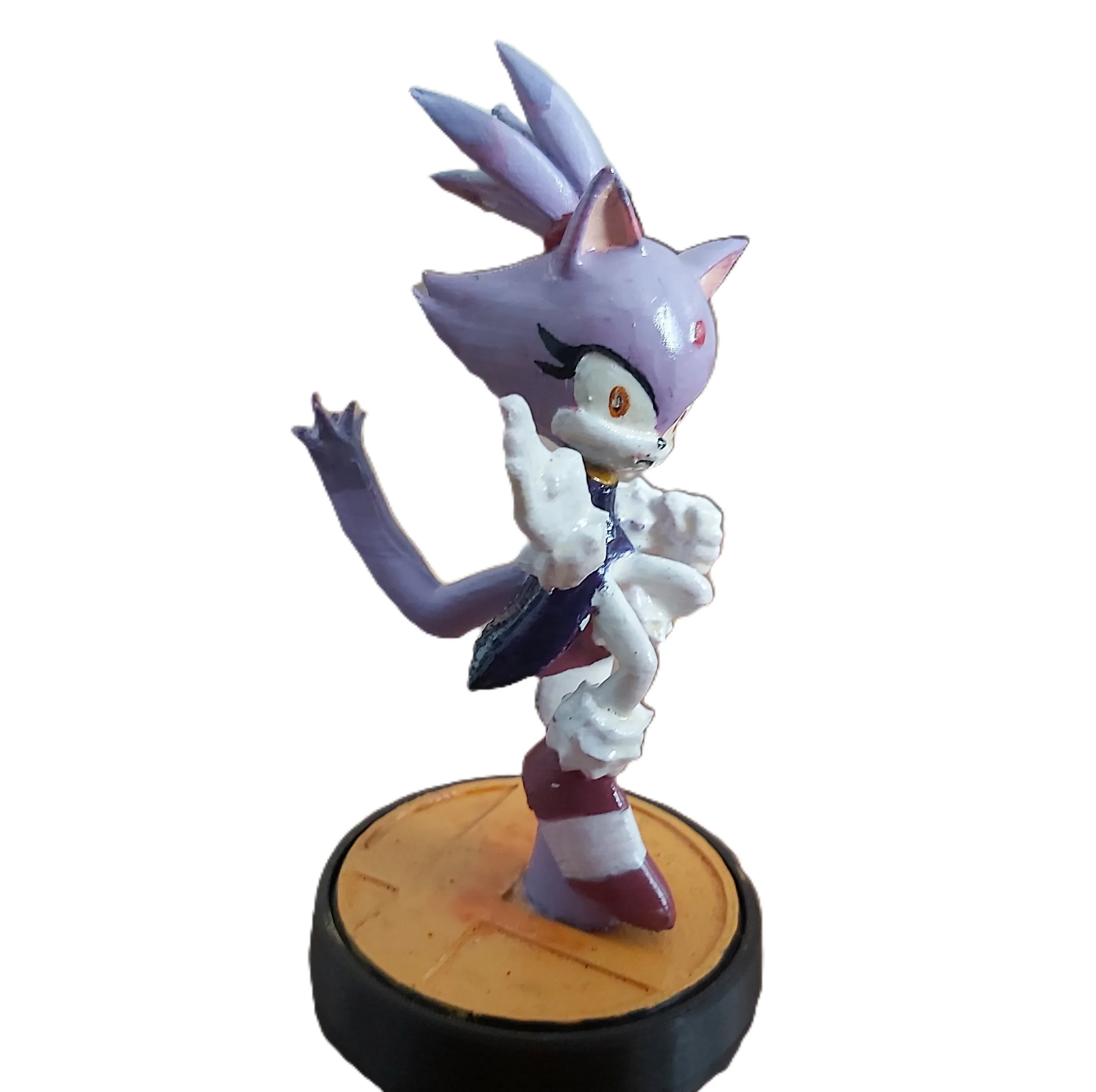 فیگور طرح سونیک مدل Blaze Amiibo ارتفاع 12 سانتیمتر