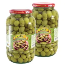 زیتون شور سبز هسته دار صالحی – 1300 گرم مجموعه 2 عددی