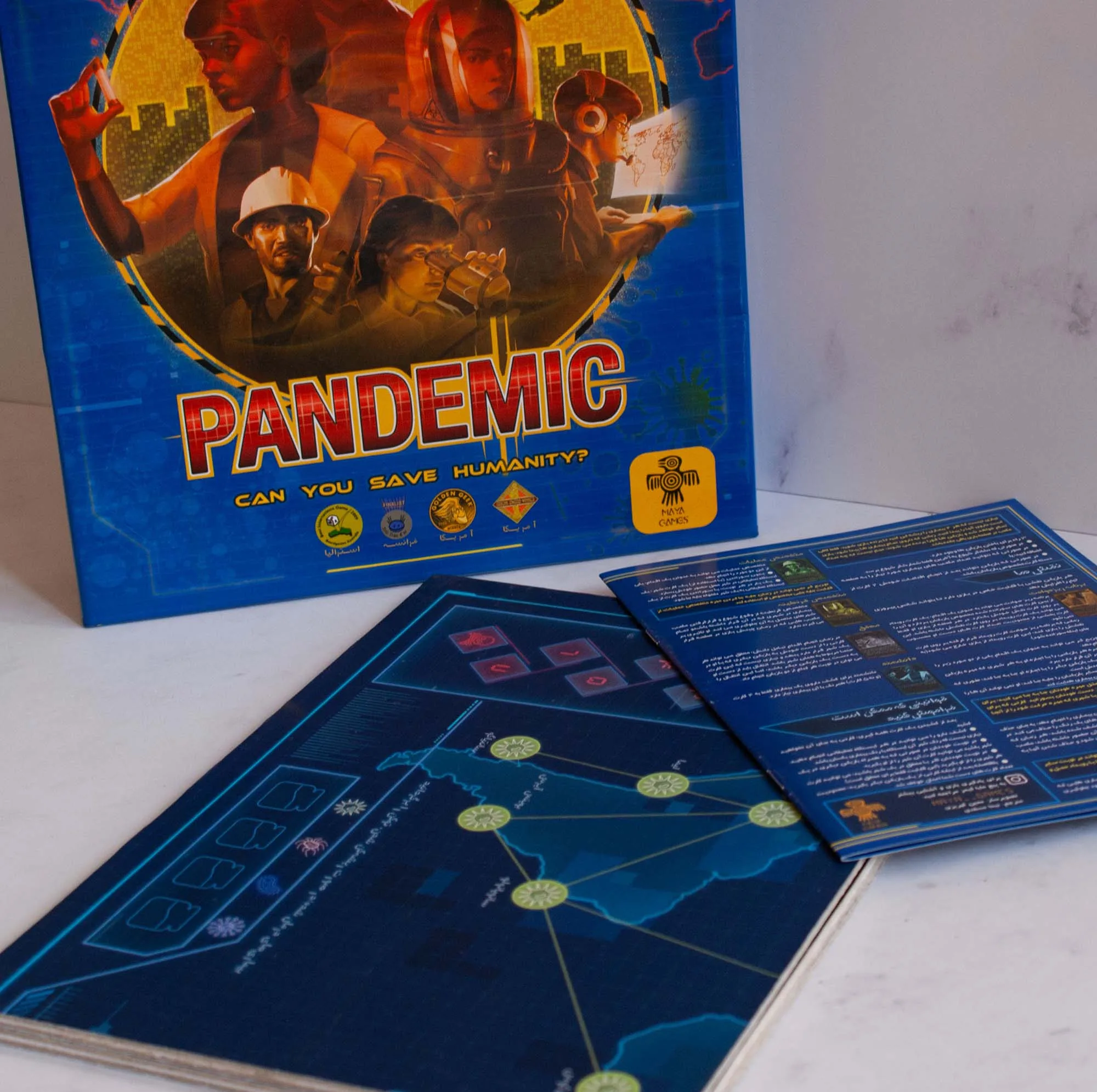 بازی فکری مایا گیمز مدل PANDEMIC
