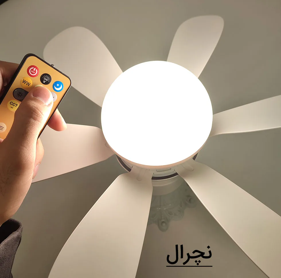 لامپ ال‌ای‌دی 30 وات مدل پنکه ای کد 613 پایه E27
