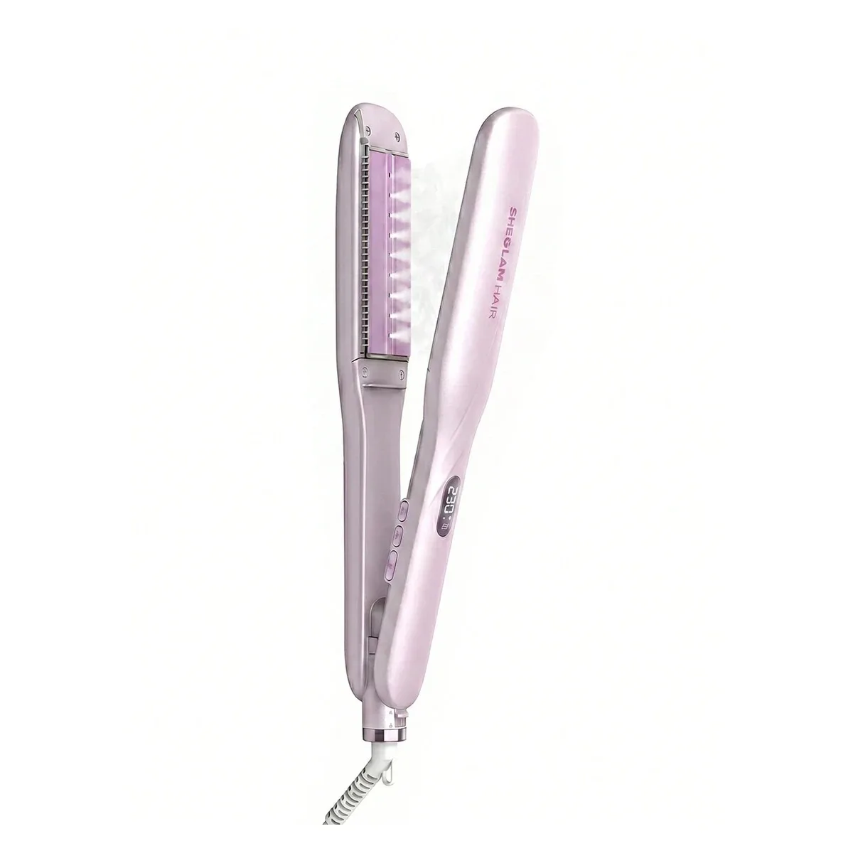 دستگاه اتو مو شیگلم مدل Sleek Chic Twist Kiss Flat Iron   با تکنولوژی ضد وز، برقی