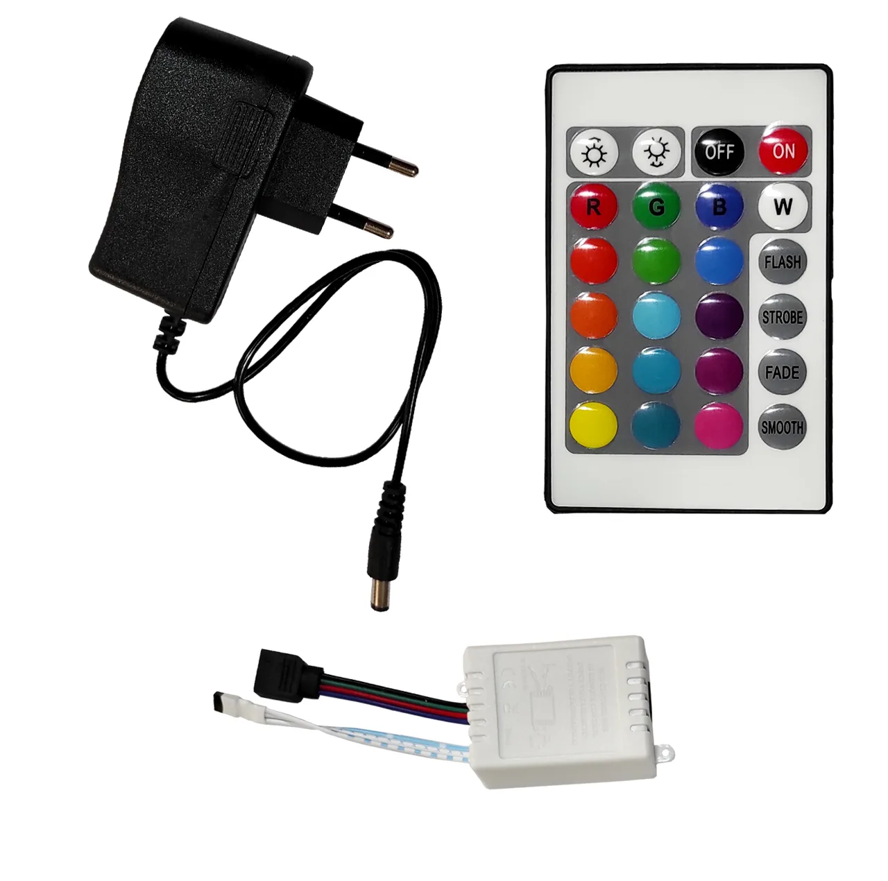 ریسه ال ای دی مدل SMD-5m به همراه ریموت کنترل