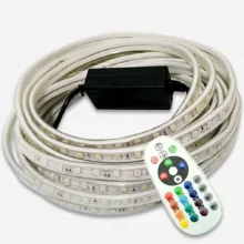 ریسه ال ای دی مدل  شلنگی RGB طول 3 متر به همراه ریموت