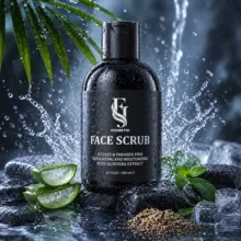 اسکراب صورت افجه مدل SC-VI_04 مناسب انواع پوست حجم 200 میلی لیتر مجموعه 4 عددی