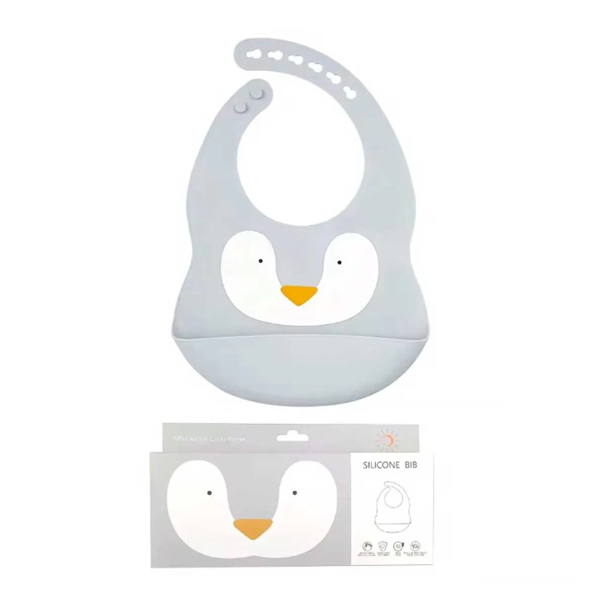 پیش بند نوزادی مدل SILICONE BIB