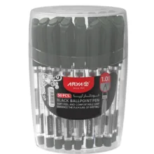 خودکار 1 میلی متری آریا مدل ballpoint بسته 50 عددی