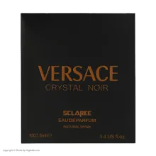 ادوپرفیوم زنانه اسکلاره مدل Versace Crystal Noir حجم 100 میلیلیتر