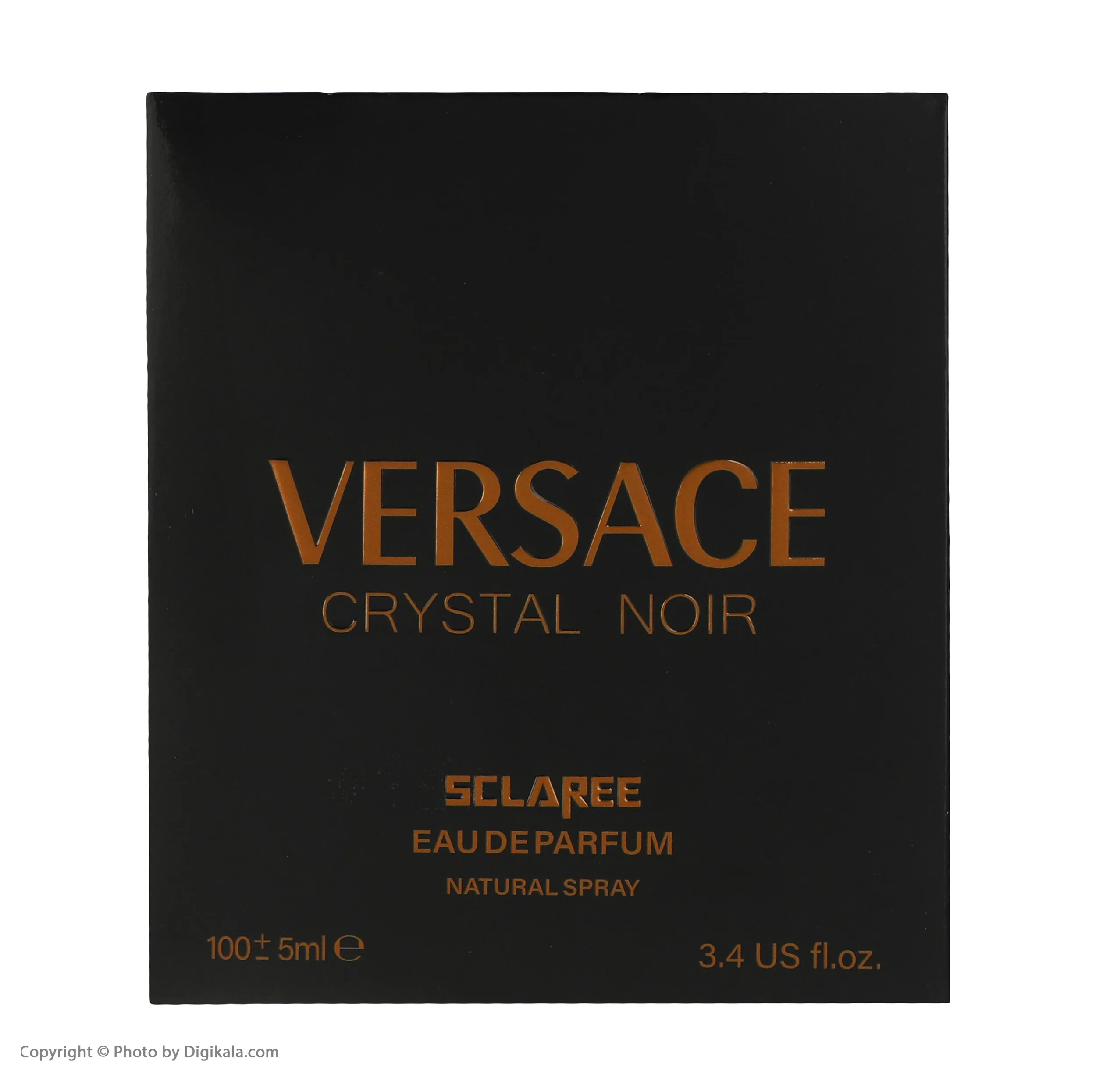ادوپرفیوم زنانه اسکلاره مدل Versace Crystal Noir حجم 100 میلیلیتر