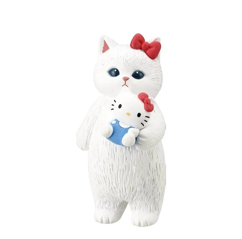 اسباب بازی شانسی موفوسند مدل mofusand × Sanrio Characters Narikiri Figure