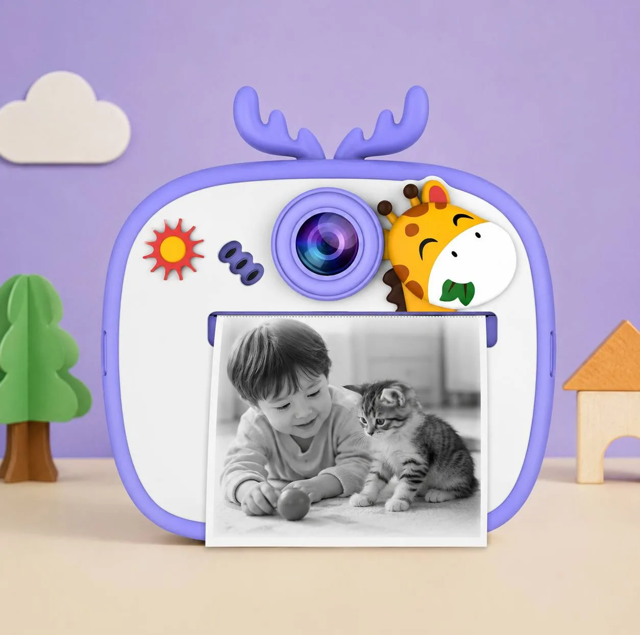 دوربین عکاسی چاپ سریع کودک مدل کالوس