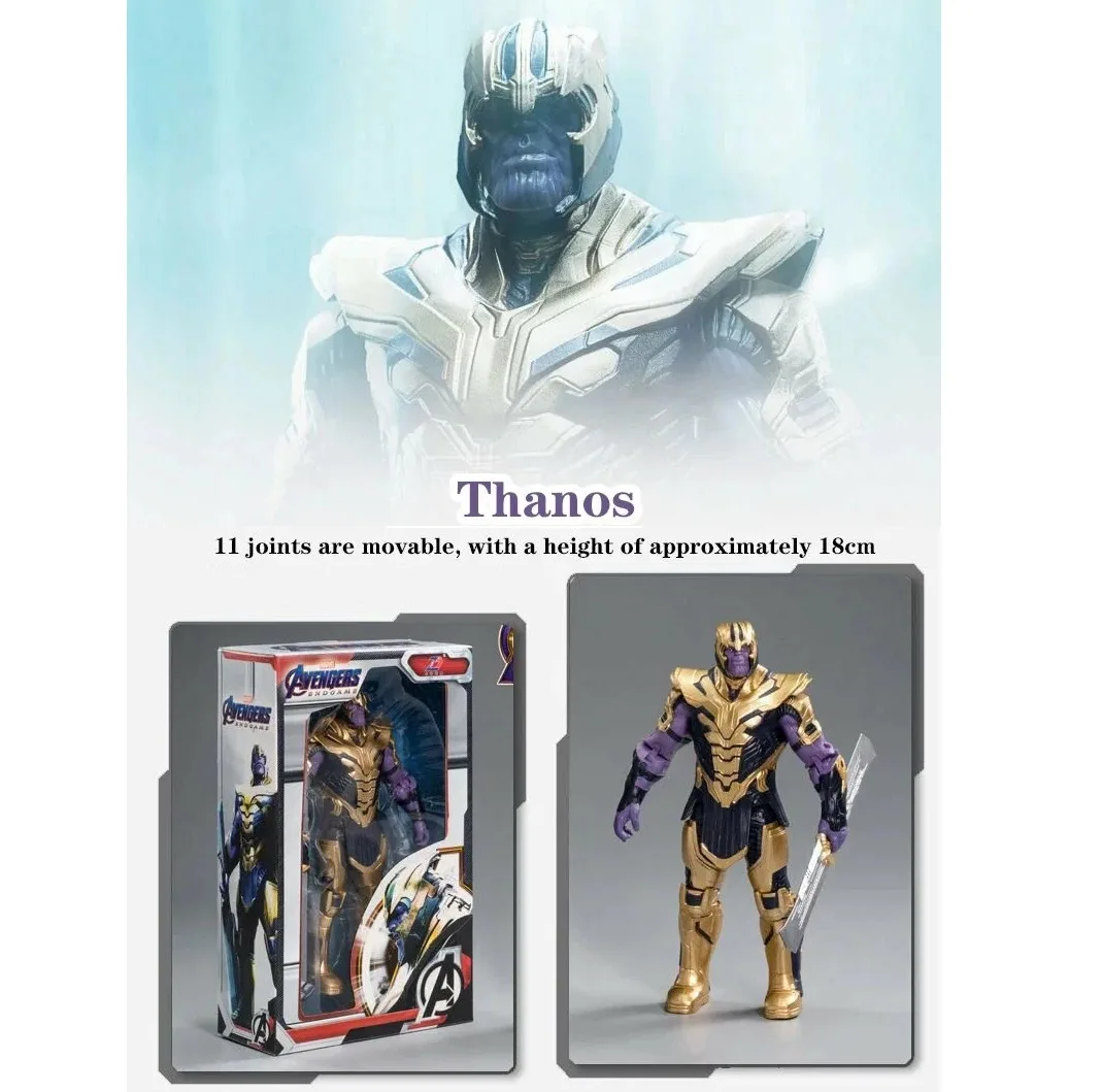 اکشن فیگور رد دی تویز طرح تانوس مدل اونجر THANOS ارتفاع 18 سانتی‌متر
