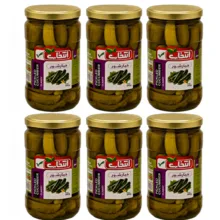 خیارشور ممتاز انتخاب – 640 گرم بسته 6 عددی
