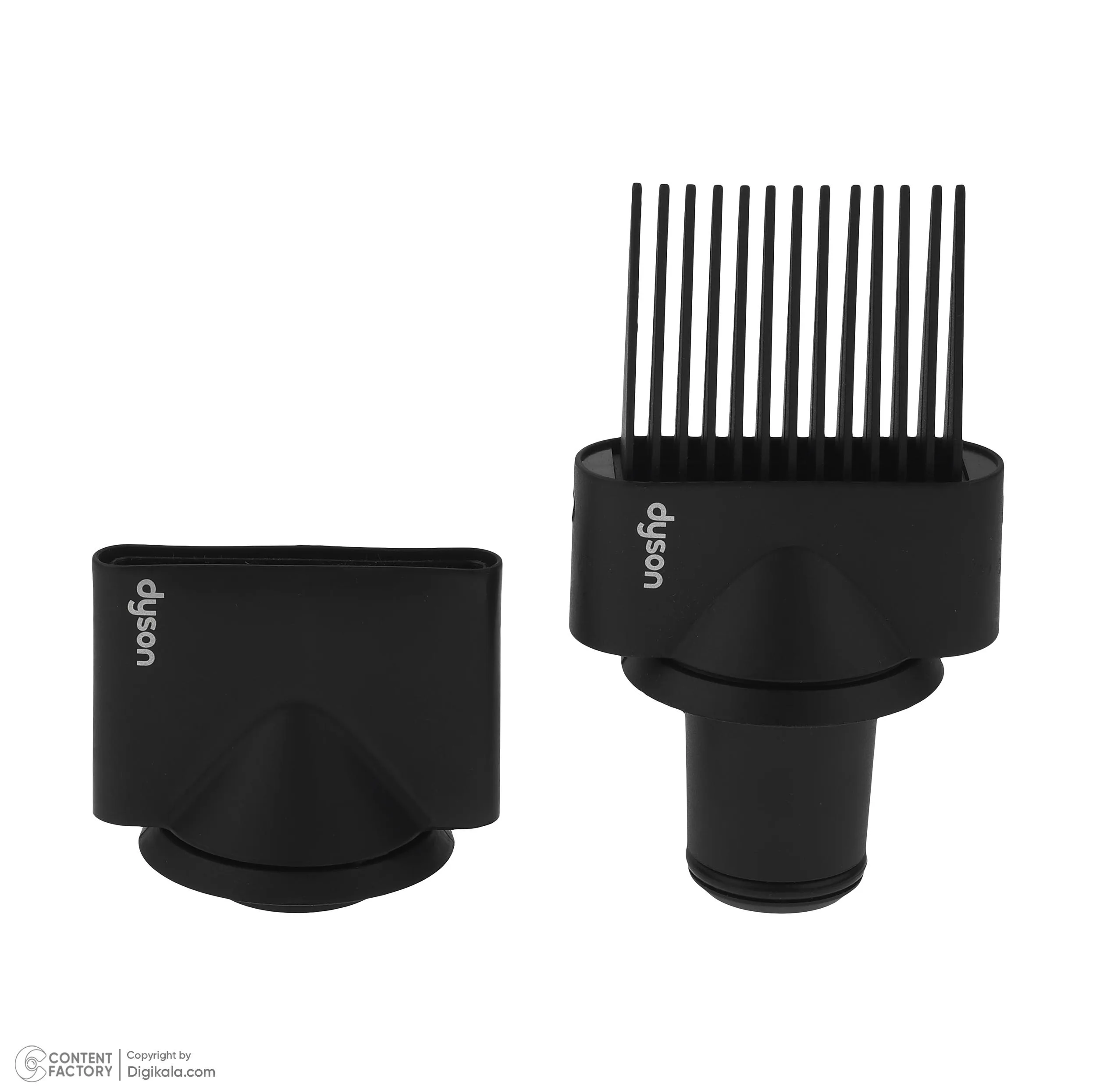 سشوار حرفه‌ای دایسون مدل HD07 با توان 1600 وات، تنظیمات دما و سرعت سه حالته، دارای 5 سری شامل حجم‌دهنده، فرکننده، صاف‌کننده و متمرکزکننده باریک، وزن 620 گرم