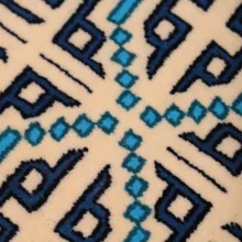 فرش دستبافت نیم متری طرح یاعلی کد 4031055