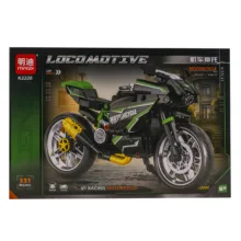 ساختنی 331 تکه مینگدی مدل موتورسیکلت کد V1-RACING2228