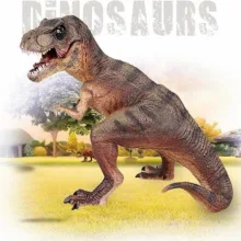 اکشن فیگور مدل فک متحرک طرح Tyrannosaurus Rex کد J72 ارتفاع 17 سانتیمتر