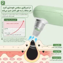 میکرودرم مدل Hot Compress به همراه 5 عدد سری