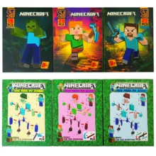 فیگور طرح ماینکرافت مدل Minecraft M001-3 مجموعه 3 عددی